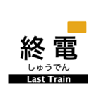 京都線(京都府〜奈良県)の駅名スタンプ（個別スタンプ：30）