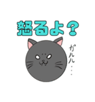 猫？玉？謎のにゃーこっこ玉（個別スタンプ：3）