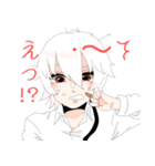 アルビノ双子（個別スタンプ：4）