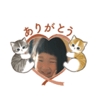美桜の顔スタンプ（個別スタンプ：3）