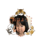 美桜の顔スタンプ（個別スタンプ：6）
