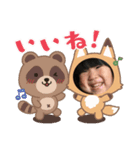 美桜の顔スタンプ（個別スタンプ：8）