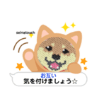 seinatouchの柴犬・黒柴・白柴（個別スタンプ：29）