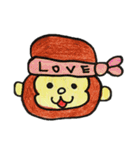 おさるとカモメ（個別スタンプ：11）