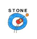 おさるとカモメ（個別スタンプ：12）
