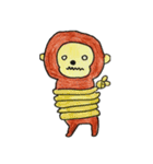 おさるとカモメ（個別スタンプ：22）