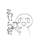 焦点が合わない人と口が出てる人（個別スタンプ：8）