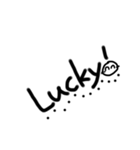 サインhappy sign（個別スタンプ：16）