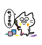 秋のうっかりしろとしっかりくろ（個別スタンプ：28）