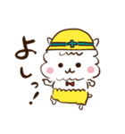 筆文字タッチ風 ゆるい動物 くーちゃん（個別スタンプ：25）