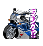 1100ccスポーツバイク6(車バイクシリーズ)（個別スタンプ：31）