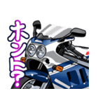 1100ccスポーツバイク6(車バイクシリーズ)（個別スタンプ：36）