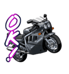 1100ccスポーツバイク6(車バイクシリーズ)（個別スタンプ：39）