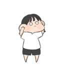 文字なし おんなのこ。（個別スタンプ：15）