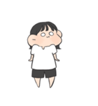 文字なし おんなのこ。（個別スタンプ：23）