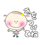 かわいい小さな女の子のスタンプ（個別スタンプ：21）