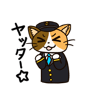 【毎日使える】ねこの運転士さんスタンプ（個別スタンプ：12）