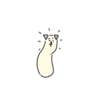 ななめになる犬（個別スタンプ：2）
