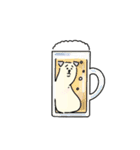 ななめになる犬（個別スタンプ：22）