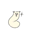 ななめになる犬（個別スタンプ：27）