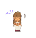 トラッドガール（個別スタンプ：11）