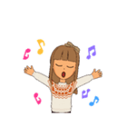 トラッドガール（個別スタンプ：14）