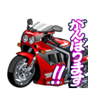 1100ccスポーツバイク7(車バイクシリーズ)（個別スタンプ：12）