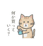 茶トラ時々子供の絵（個別スタンプ：27）