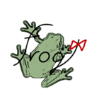frog cafe（個別スタンプ：1）