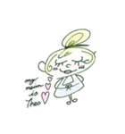 frog cafe（個別スタンプ：7）