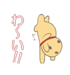 小犬達の4字言葉（個別スタンプ：38）