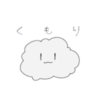 今日の天気スタンプ（個別スタンプ：3）