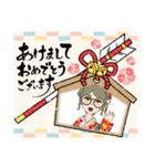 めがねな女子のスタンプ（個別スタンプ：35）