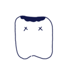 表情豊かな歯のスタンプ（個別スタンプ：2）