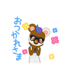 キャンプでファイヤー（個別スタンプ：6）