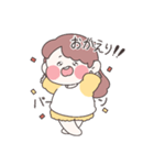 まるっと女の子（個別スタンプ：10）