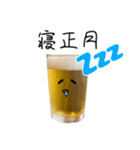 あけおめ★ビールのビーちゃん★正月版（個別スタンプ：10）