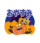 Crayon Monster×ハロウィン（個別スタンプ：9）