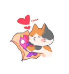 凸凹ねこ（個別スタンプ：19）