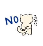 白猫シロと黒猫ロク（個別スタンプ：7）