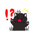 白猫シロと黒猫ロク（個別スタンプ：12）