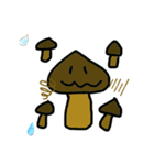 キノコバージョン大阪弁家族スタンプ（個別スタンプ：8）