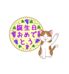 動く！光る！秋冬ねこちゃんアニメスタンプ（個別スタンプ：13）