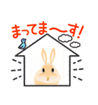 ウサギ-A（個別スタンプ：40）