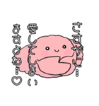 ふわふわの毛蟹（個別スタンプ：24）