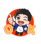 阿部光浩 LINEスタンプ（修正版）（個別スタンプ：1）