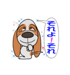 バセットハウンド(犬) 46（個別スタンプ：2）