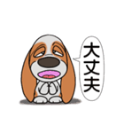 バセットハウンド(犬) 46（個別スタンプ：10）