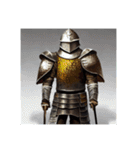 中世の騎士⑥（個別スタンプ：9）