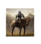 中世の騎士⑥（個別スタンプ：20）